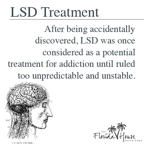 how lsd was used to treat addiction