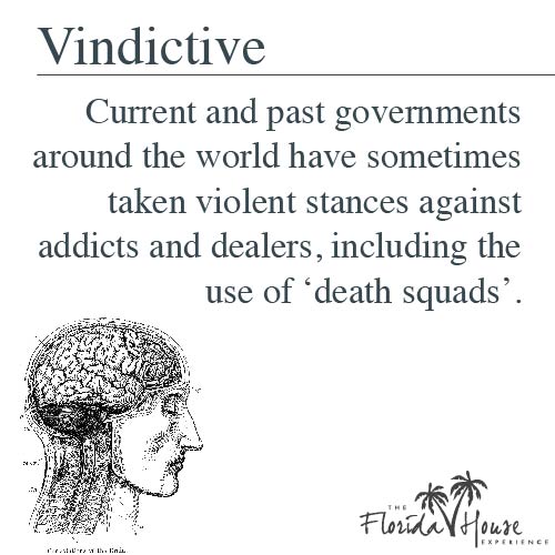 How vindictive addiction is done