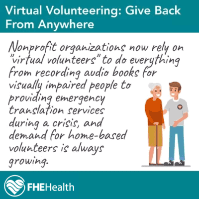 What is virtual volunteering