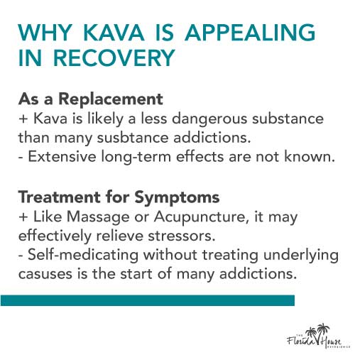 Why use kava why not in recovery