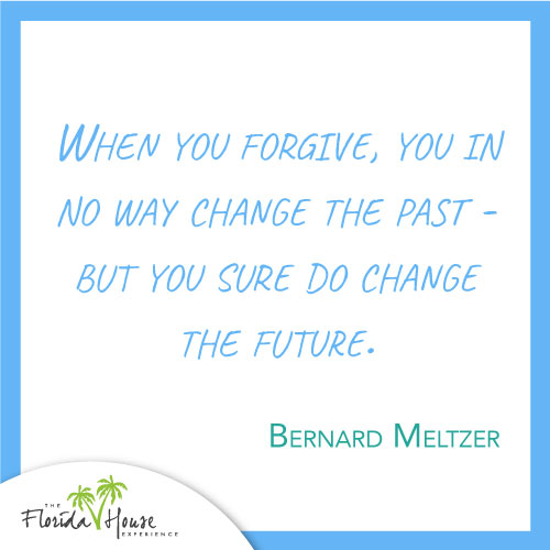 When you forgive, you in no way change the past, but you sure do change the future