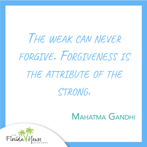 The weak can never forgive. Forgiveness is the attribute of the strong