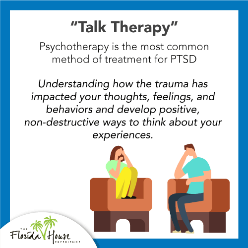 Using talk therapy to treat PTSD