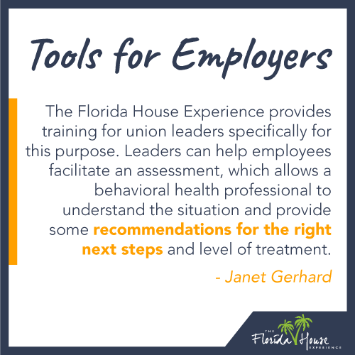 how FHE is providing tools for employers and unions to help employees with behavioral issues