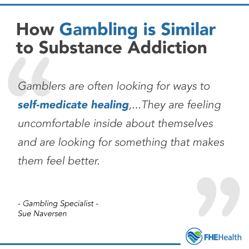 How Gambling is Similar to Susbtance Addiction