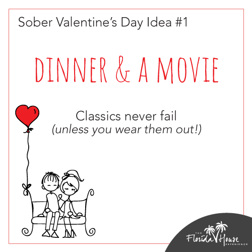 Valentines Day with your sweetheart - Dinner and a movie