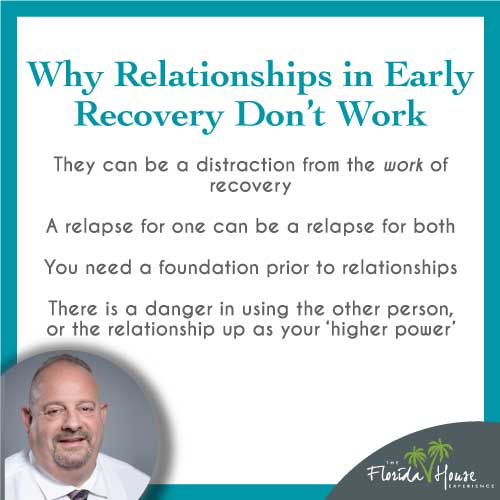 Art Jacob on why relationships in early recovery dont' work