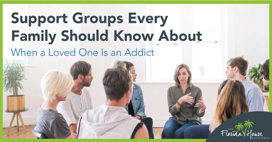 Support groups for family members of addicts