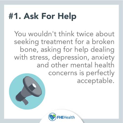 Don't be afraid to ask for help when it comes to substance abuse