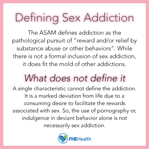 Is sex addiction a real thing?