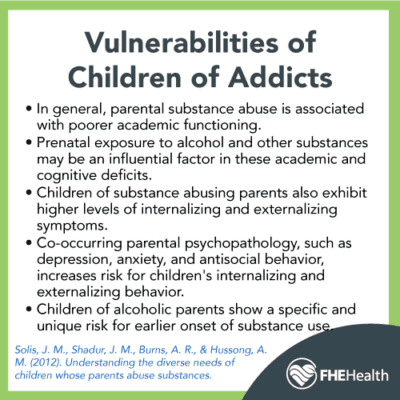 Vulnerabilities in children of addicts