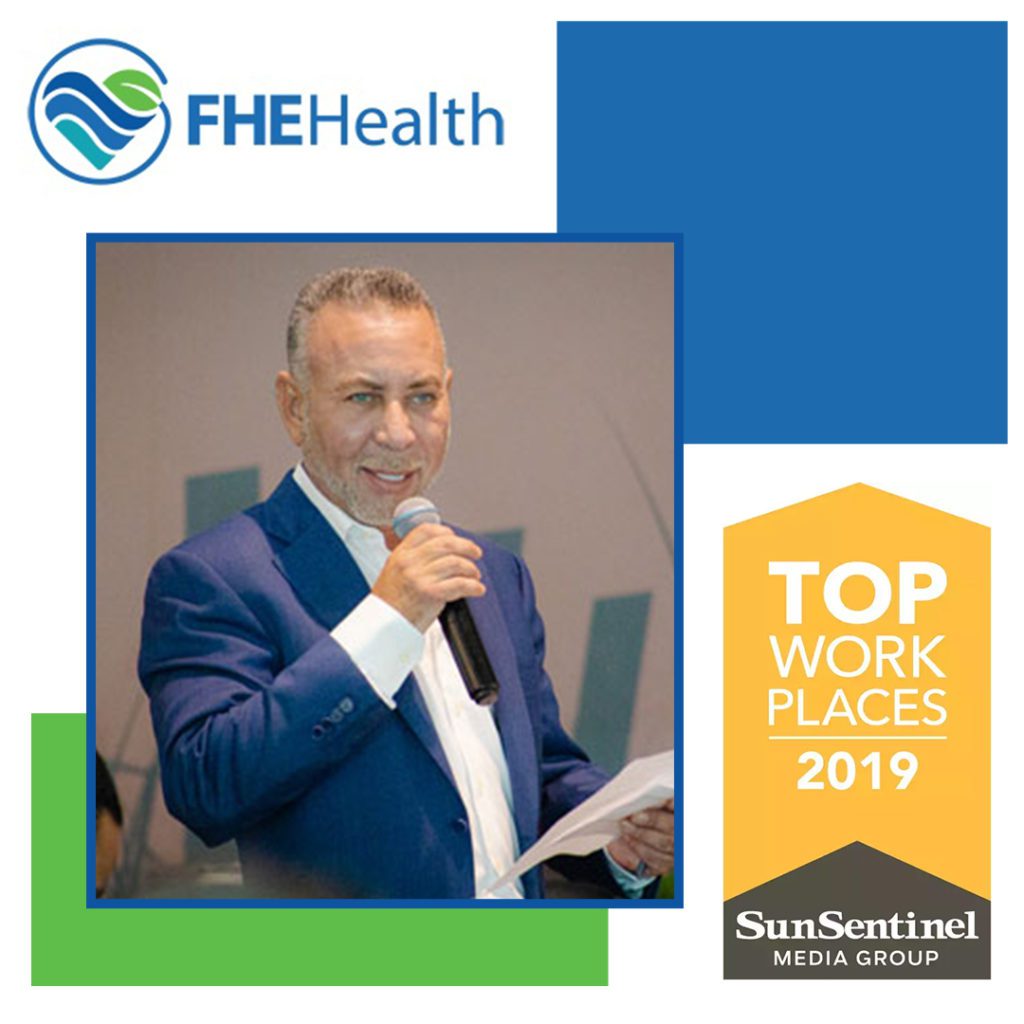 FHE Health Receives Fourth Sun Sentinel Top Workplace Award FHE Health