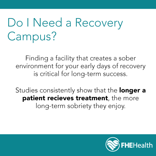 What is a recovery campus and do I need one?