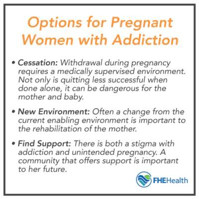 Pregnant women with addiction - what options do they have