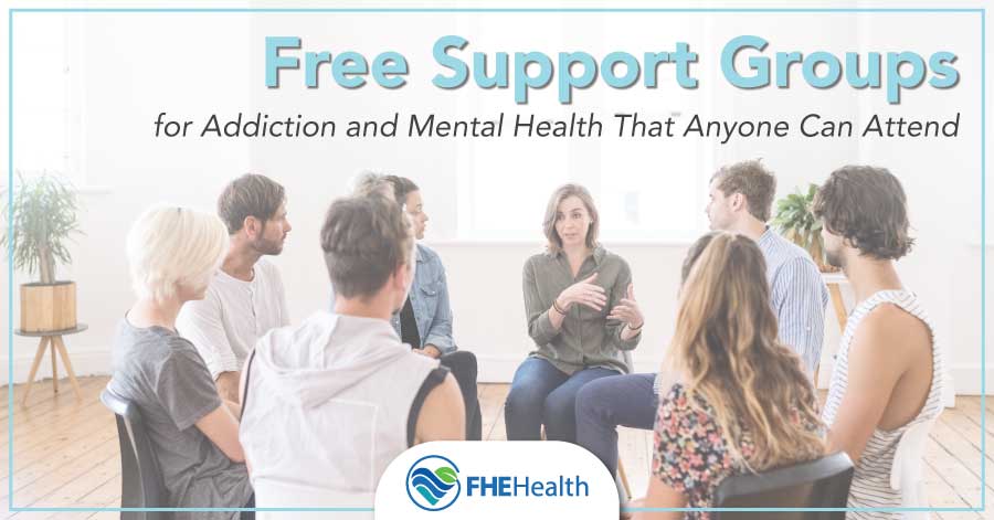 Free support groups for recovery