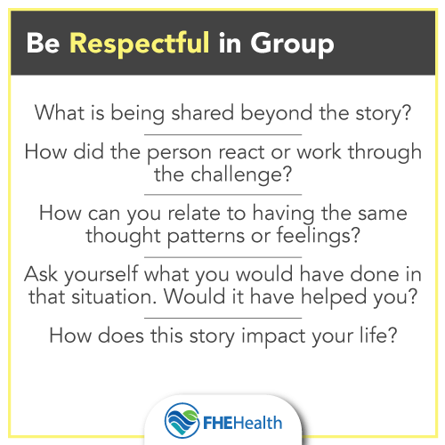 Be Respectful in Group