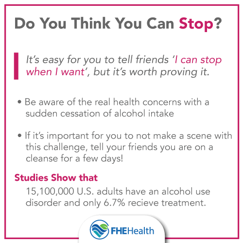 Can you Stop Drinking?