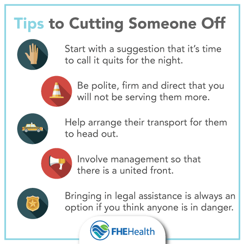 Tips to cutting someone off