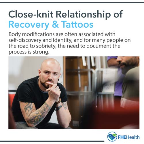 Close-knit relationship of recovery and tattoos