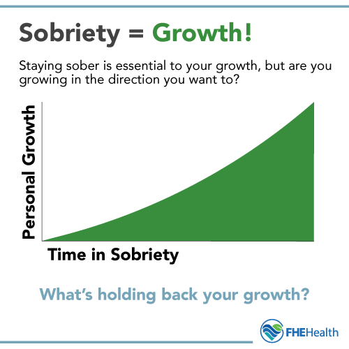 Sobriety is the path to growth