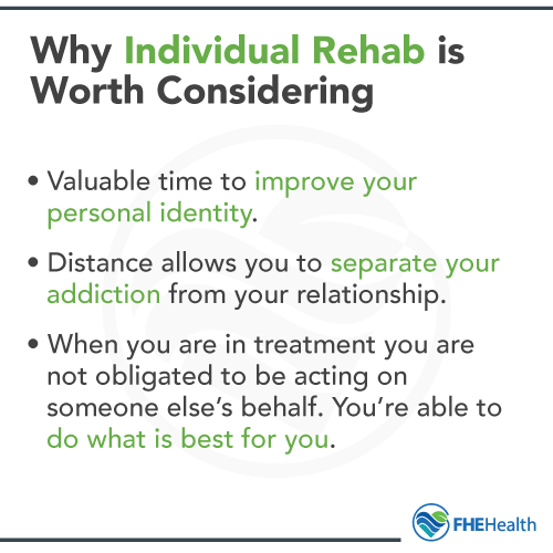 Why Individual Rehab is Always Worth Considering