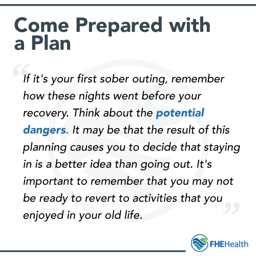 Come prepared with a plan