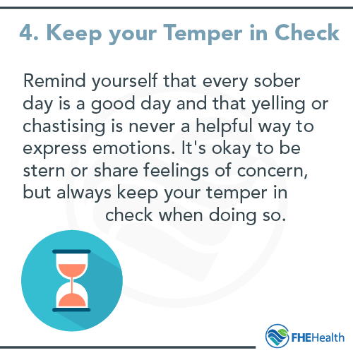 Step 4 - Keep Your Temper in Check