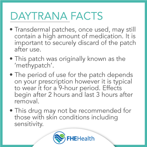 Daytrana Facts - About Daytrana