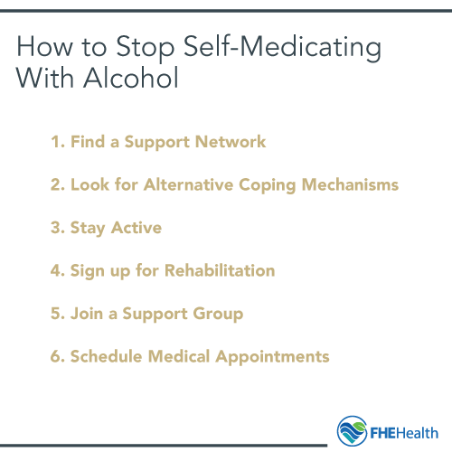 How to Stop Medicating With Alcohol