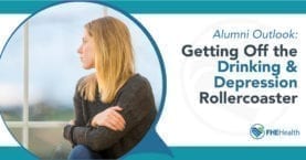 Alumni Outlook - Getting off the drinking and depression rollercoaster