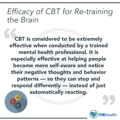 EFficacy of CBT for retraining the brain