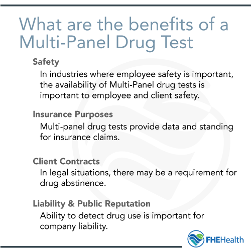 The convenience of a multi-panel drug test