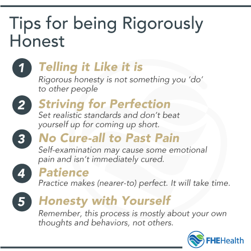 Tips for being rigorously honesty