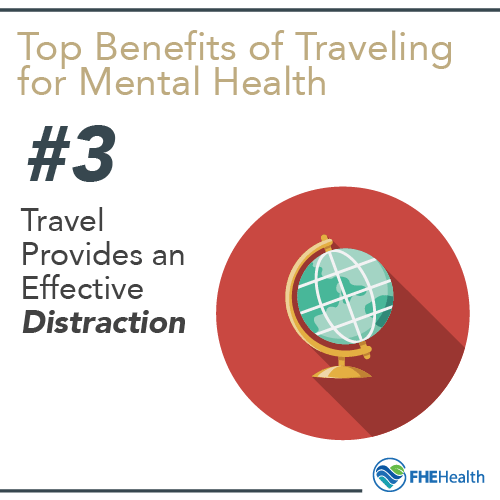 Benefits of Traveling for Mental Health - Distraction