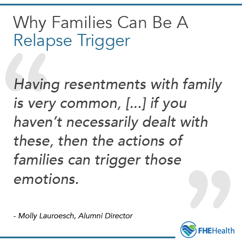 Why Families can be a Relapse Trigger