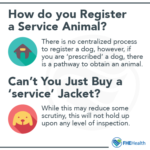 How do you register a service animal?
