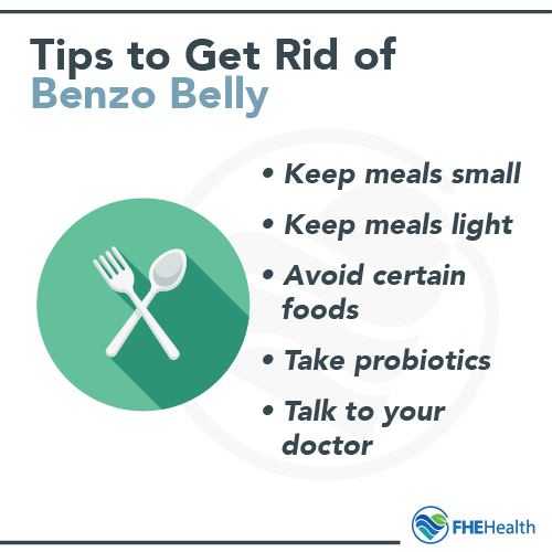 Tips to Get Rid of Benzo Belly