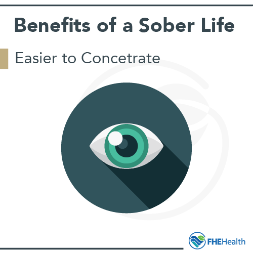 Benefits of being sober curious - improved concentration