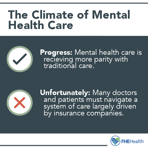 The climate of mental health care