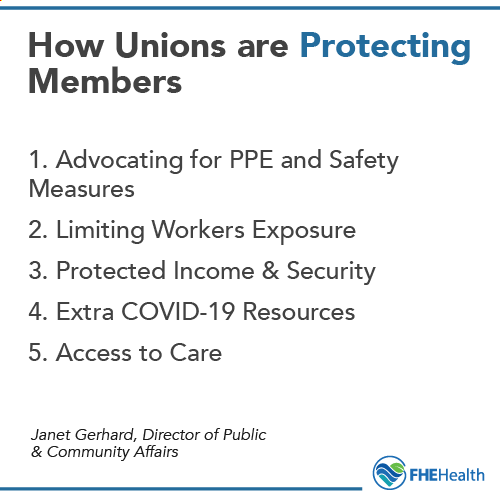 How unions are protecting members during covid19