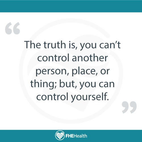 The Truth is, you can't control others