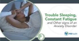 trouble sleeping - constant fatigue