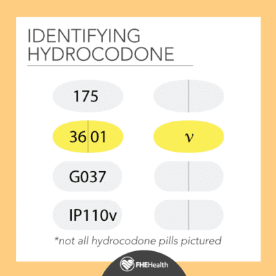 How to ID the pill hydrocodone