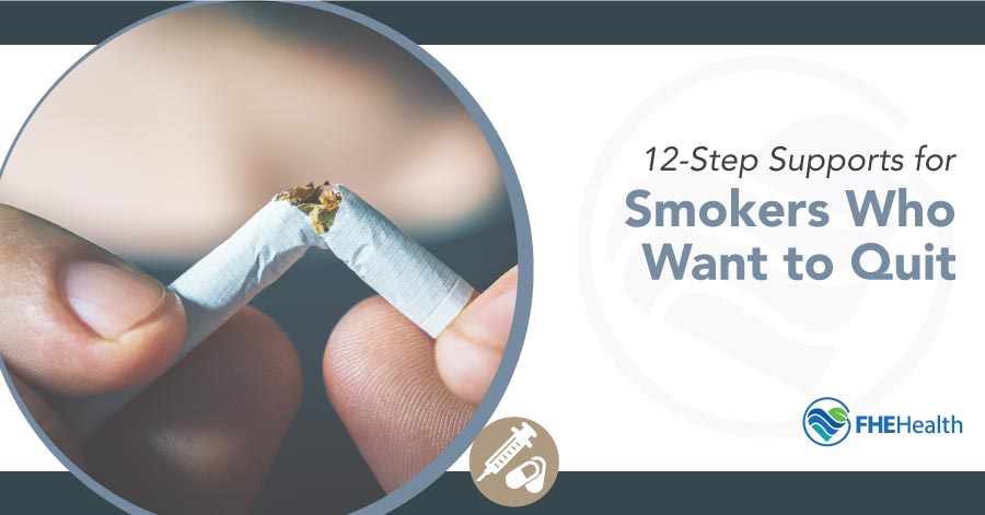 12 Step support for smokers who want help