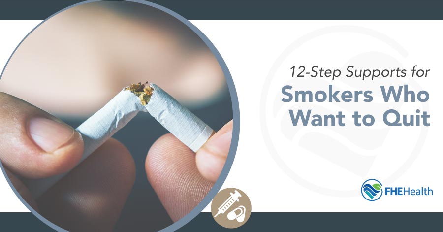 12-Step Support for Smokers Seeking to Quit