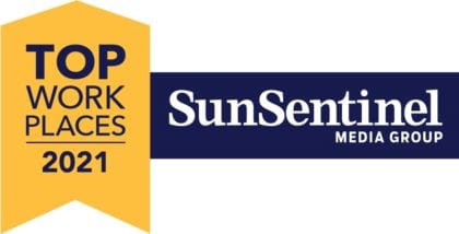 Sun Sentinel top Workplace 2021