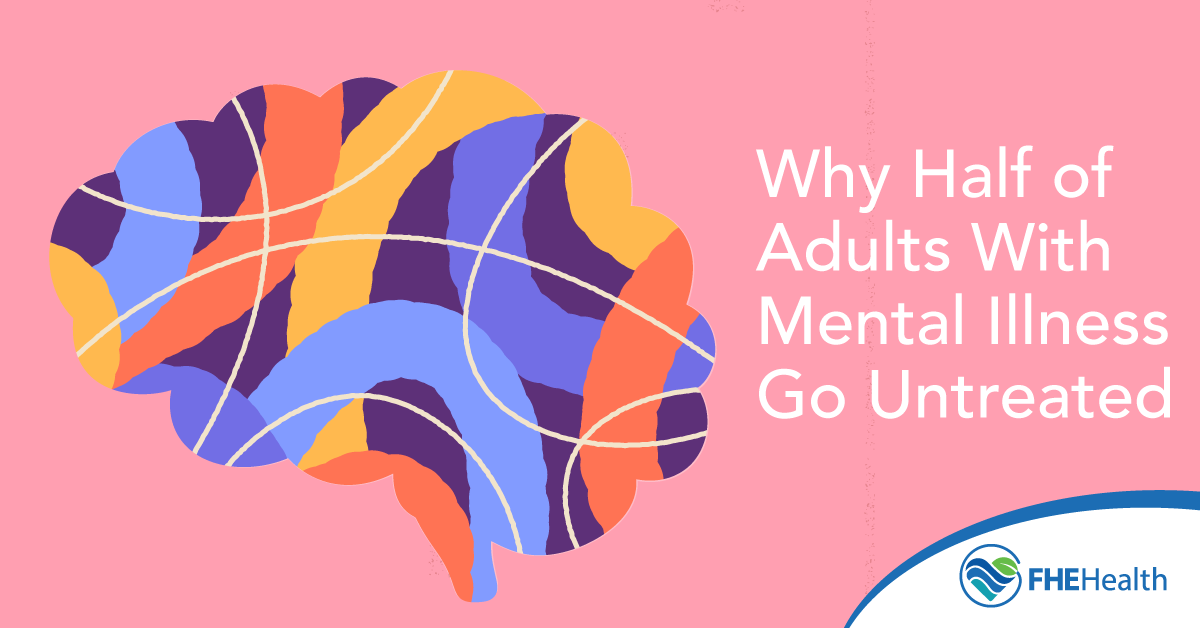 Why half of adults with mental illness go untreated