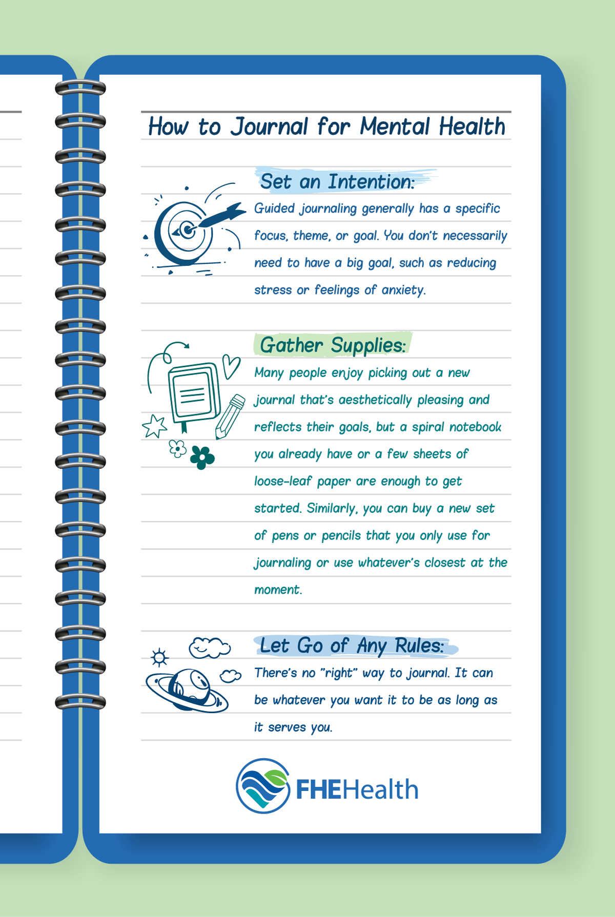The benefits of journaling for mental health