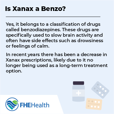 Is Xanax a Benzodiazepines