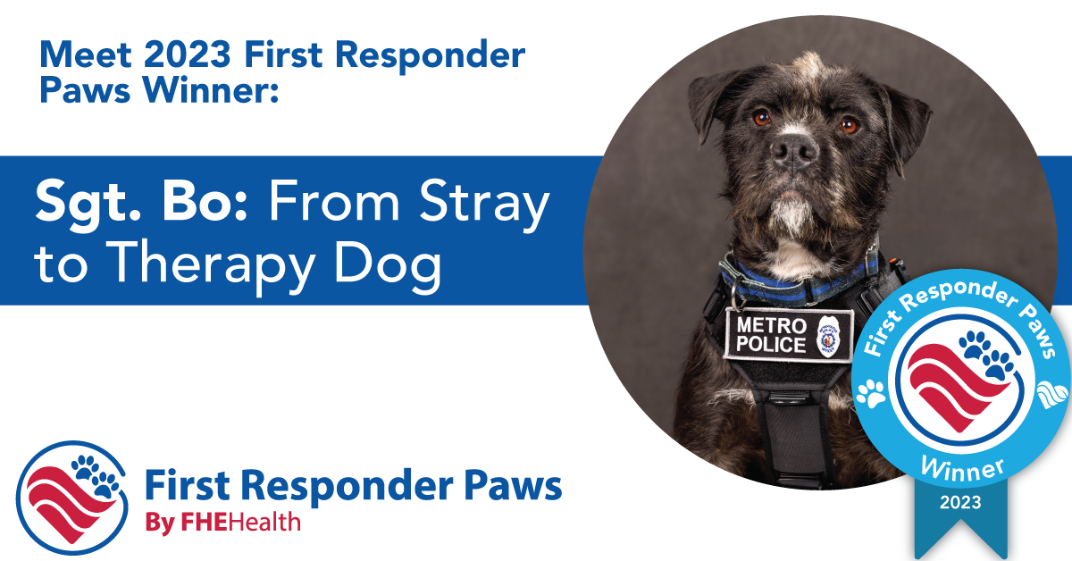 First Responder Paws 23 - Sgt Bo